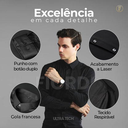 Camisa Social - Ultra Tech™ (COMPRA 1 & LLEVA 2)